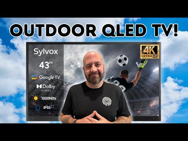 NEW! The Sylvox 43" Outdoor TV Deck Pro QLED 2.0 Unboxing and Review