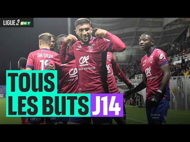 Tous les buts de la 14ème journée - Ligue 2 BKT 24/25