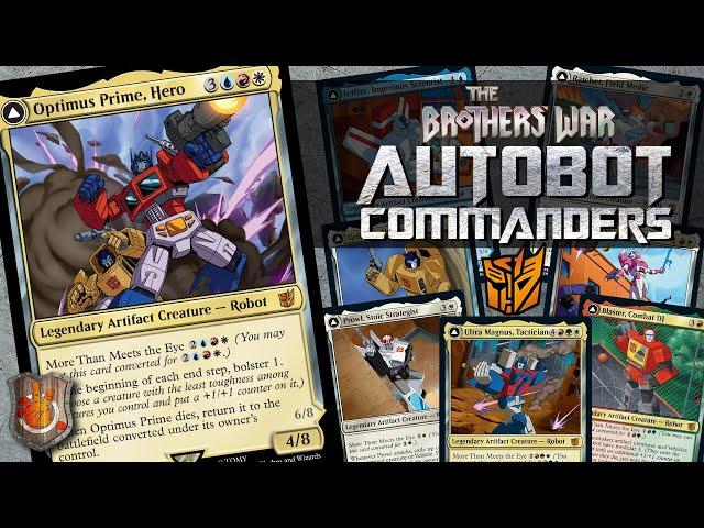 Transformers: Autobot Commanders - The Brothers War | The Command Zone 501 | Magic Commander EDH