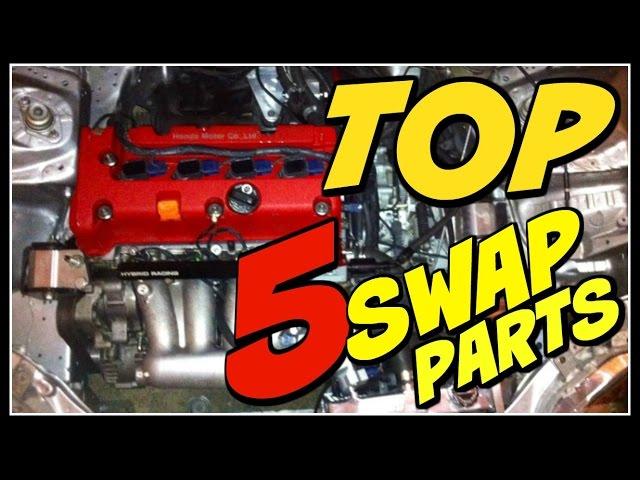 TOP 5 K-SERIES SWAP PARTS needed for your Civic & Integra