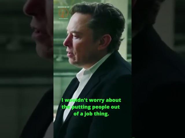 Musk On Automation Replacing Jobs #elonmusk #automation #entrepreneur