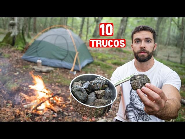 Mis 10 TRUCOS Favoritos Para VIVAC y ACAMPADA ️️