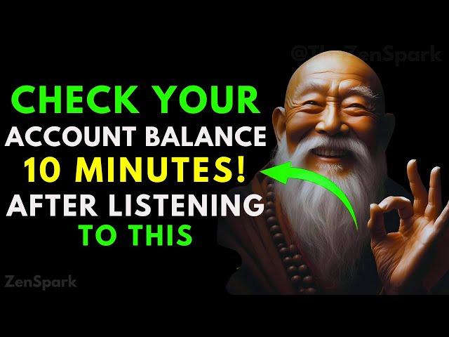 You'll Receive UNEXPECTED MONEY After LISTENING THIS! - Buddhist Teachings