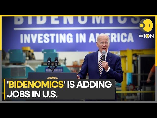 'Bidenomics' delivering record job growth in US: Report | Latest News | WION