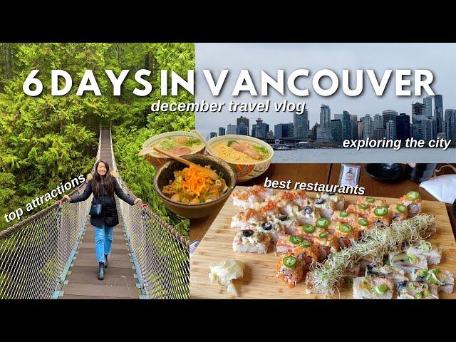 FIRST TIME TRAVELLING TO VANCOUVER // 6-Day Travel Vlog (Metro Vancouver and Vancouver Island)