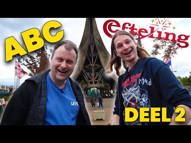 ALFABET EFTELING CHALLENGE! (ABC challenge, deel 2)