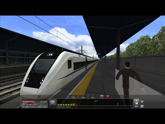 08. Wusheng to Suining Express - Southwest China High Speed - CRH1A - Train Simulator Classic