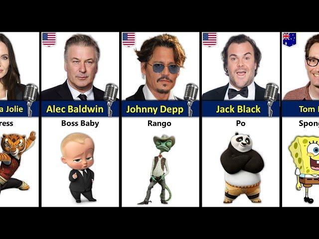 Celebrities Who Have Voiced The Coolest Cartoon Characters - With Sound 