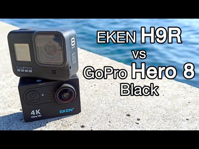 EKEN H9R vs GoPro 8 Black Comparison : Which one is better? (Round 4)