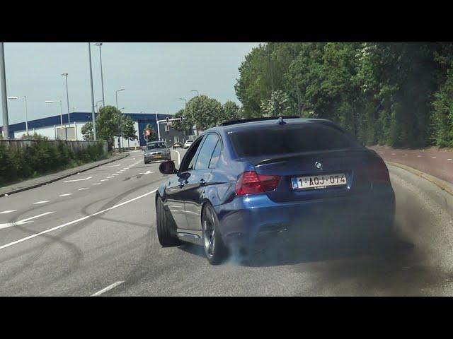 CRAZY BMW's Leaving Bimmerfest SIDEWAYS! M2, M3 E92/F80, M4, M5 E60/F10/F90, 335D, 550I etc!