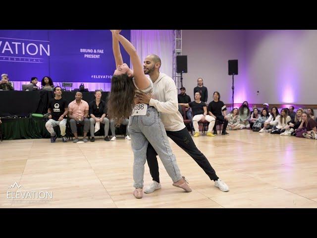 Za & Anna  - 2nd Place Intermediate Jack & Jill - Elevation Zouk Festival 2022