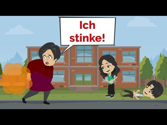 Deutsch Lernen | Frau Nudel PUPST im Unterricht...