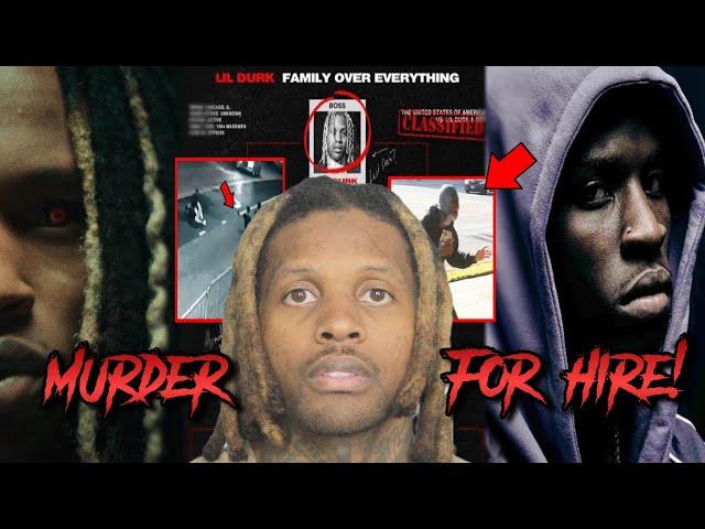 LIL DURK TAKEN DOWN BY THE FEDS, ACCUSED OF SLIDING FOR VON BY PAYING FOR MURD3R