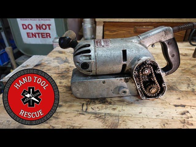 1950s Chain-driven Belt Sander [Rescue]