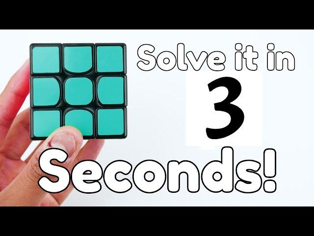 How to Solve a Rubiks Cube in 3 seconds! (Solve Like Yiheng Wang, Max Park, etc.)