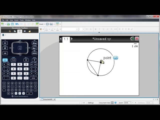 Exploring geometry with TI-Nspire™ CX