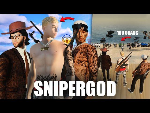 SNIPERGOD - PERANG BESAR CARTEL DIPULAU ! SAMP WARGA INDO ROLEPLAY