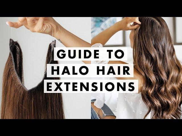 How to Wear Halo® Hair Extensions | Luxy Hair