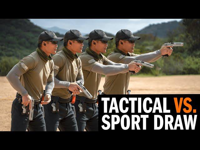 Competition Shooting: Tactical Versus Sport or Competition Style Draw