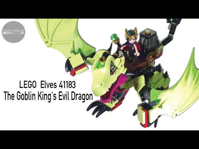 LEGO Elves 41183 The Goblin King's Evil Dragon Speed Build