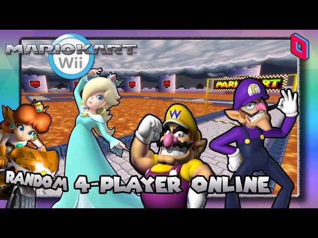 Mario Kart Wii Random 4-Player Vs #1 - BLUE SHELLS?...*sigh*