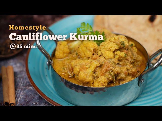 Wholesome Breakfast Cauliflower Kurma | Cauliflower Kurma | Breakfast Kurma | Cookd