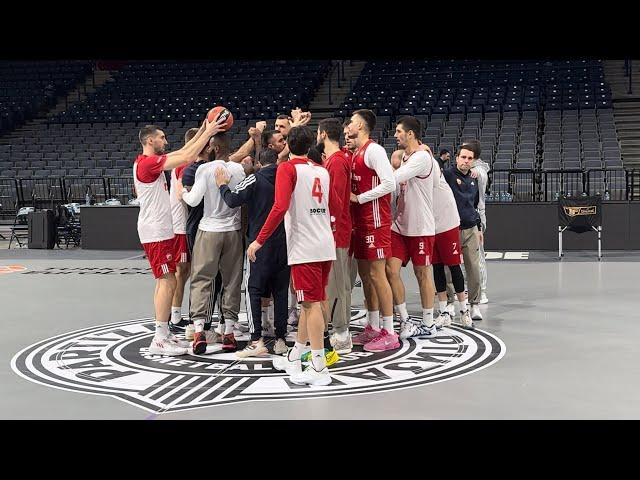 Trening Crvene zvezde pred odlazak u Milano (03.12.2024.)