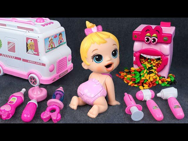 60 Minutes Satisfying Pretend Doctor Toys ASMR, Unboxing Ambulance Playset | Tana Unboxing ASMR