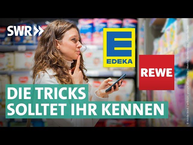 Edeka und Rewe – Produkte und Preise unter der Lupe | Die Tricks... NDR & SWR