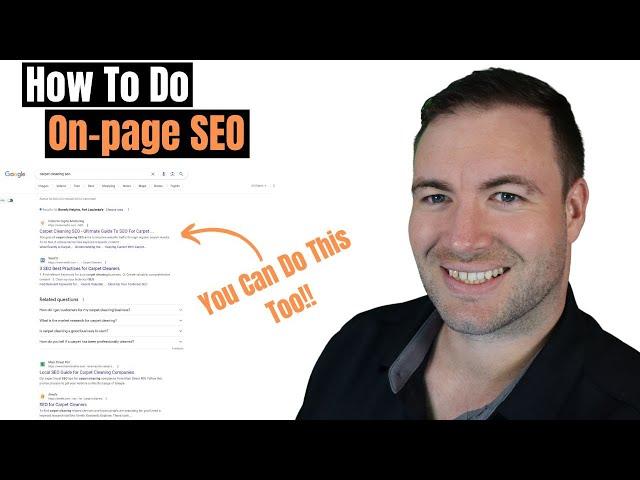 How To Do On Page SEO - Step By Step Guide