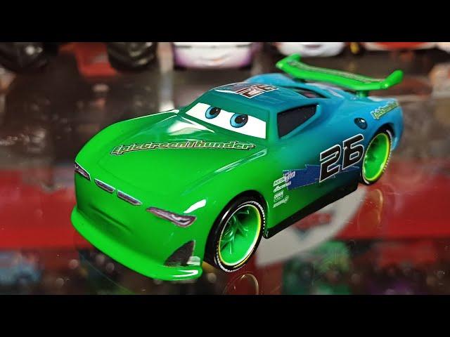 Disney/Pixar Cars 3 EpicGreenThunder Next-Gen (Piston Cup Racer Custom) Collectors' Link 2023 Mattel