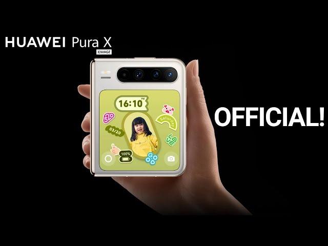 Huawei Pura X: The Most Affordable Foldable with Next-Gen AI & Camera!