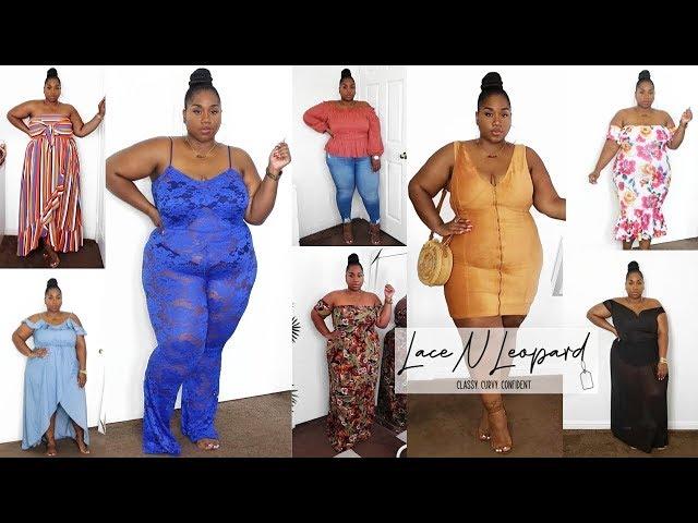 LONGGG OVERDUE GIRL! SHOP LACENLEOPARD PLUS SIZE FASHION HAUL!