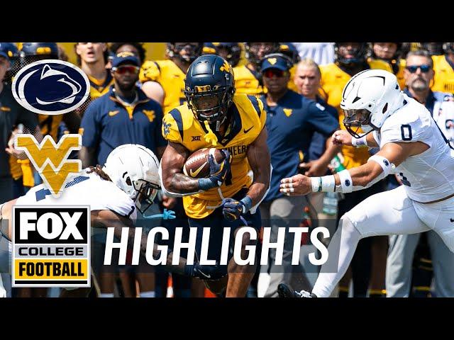 No. 8 Penn State Nittany Lions vs. West Virginia Mountaineers | CFB on FOX