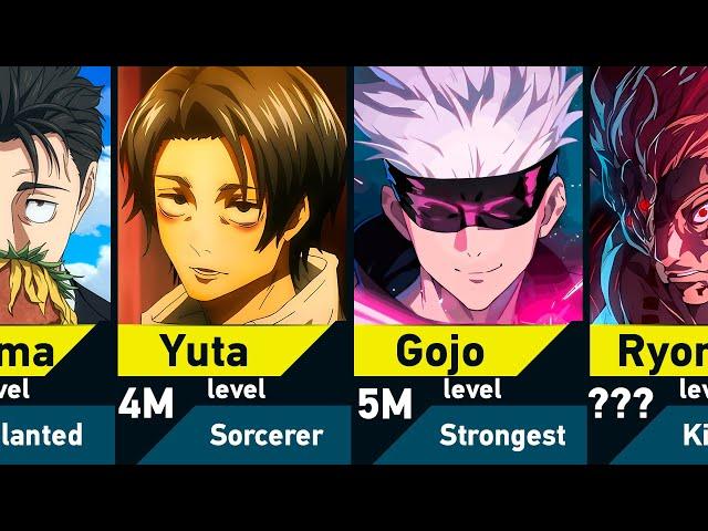 Strongest Jujutsu Kaisen Characters: Power Levels