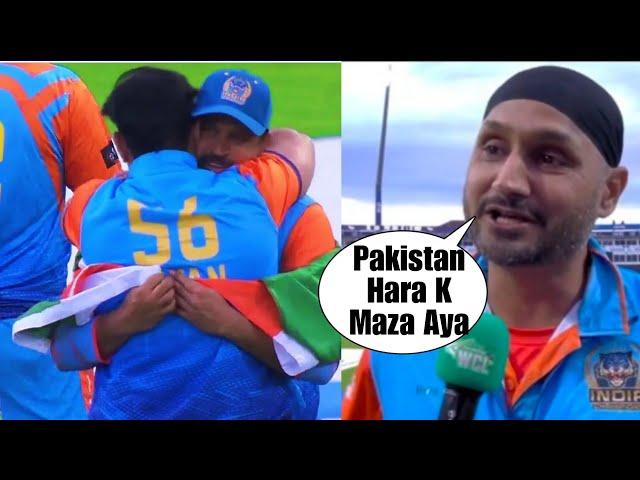 Indian Legend Beats Pakistan in WCL Final • Indian team celebration after beating Pakistan