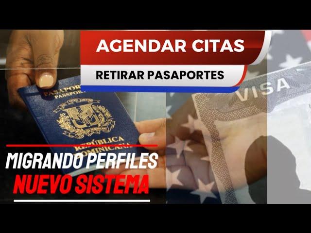 AGENDAR CITA PARA RETIRAR PASAPORTES VISADOS MIGRANDO EL PERFIL AL NUEVO SISTEMA AIS.USVISA