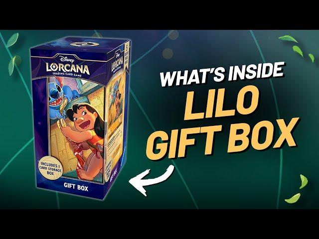 LILO GIFT BOX UNBOXING | Disney Lorcana Archazia's Island Gift Set Opening!