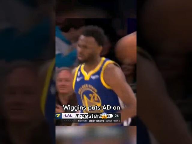 Andrew CHRISTIAN Wiggins Baptizes A.D. with a different type of dunk