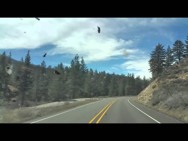 Driving Down HWY 38 In San Gorgonio