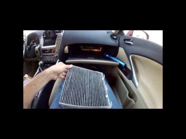 2006 Lexus IS350 - Interior Cabin Air Filter Replacement