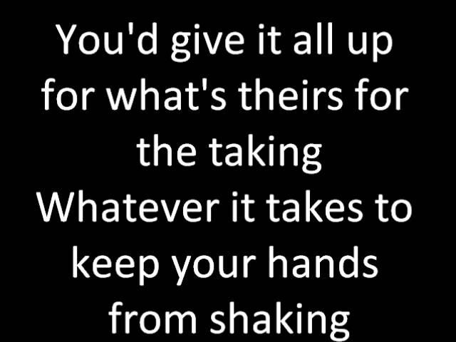 Staind - Reality (lyrics on screen)