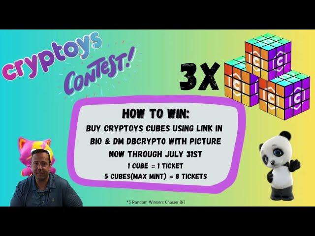  DBCrypto's July Cryptoys Giveaway! 