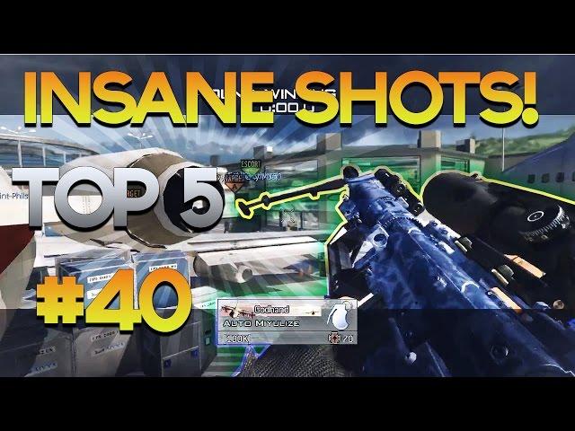 Obey Scarce: Top 5 Clips of the Week! #40 - INSANE Trickshots! BO2 & MW2 Killcams!