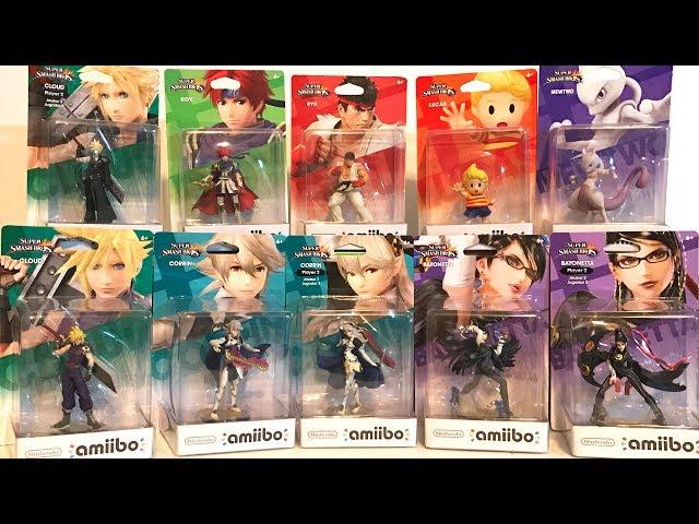Unboxing ALL Smash Bros. DLC Fighter Amiibo – Aaronitmar