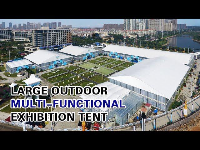 Liri Tent - Large Outdoor Multi-functional Exhibition Tent Show Hall