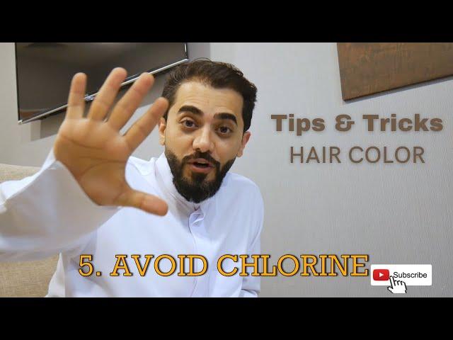 7 THINGS NOT TO DO AFTER YOU COLOR YOUR HAIR!!