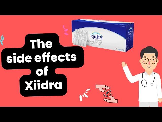 What are the side effects of Xiidra Lifitegrast Ophthalmic