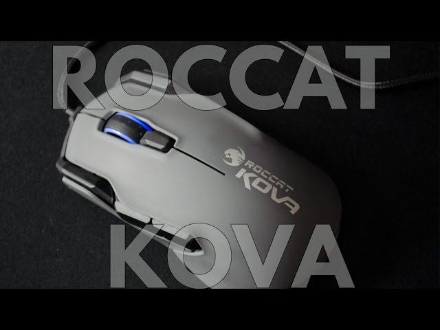 ROCCAT KOVA Gaming Mouse Closer Look Including Lighting