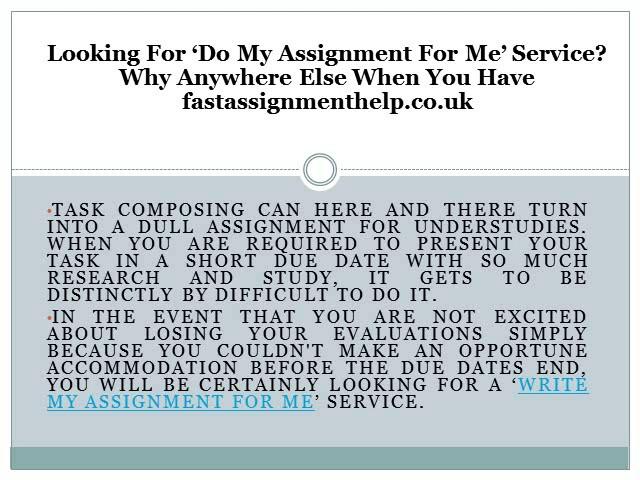 Assignment Writing Service In UK   Fast Assignment Help